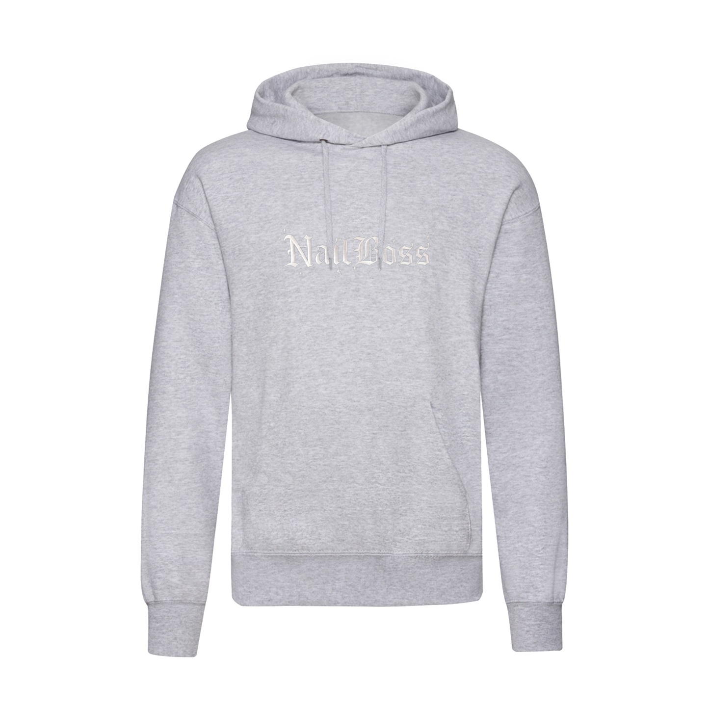 NailBoss Grey Soft Touch Hoodie