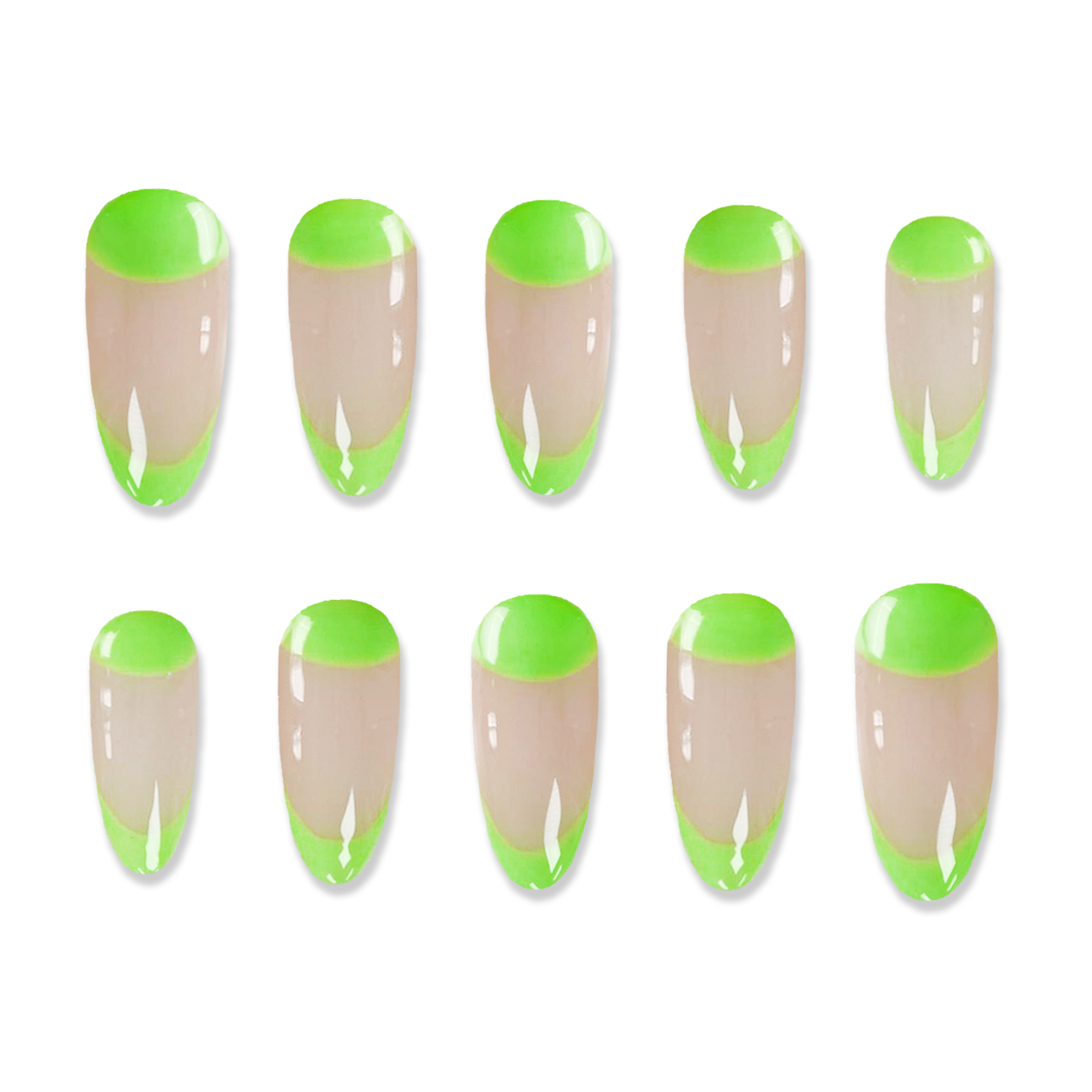 NAF! Hand-Painted Press On Nails