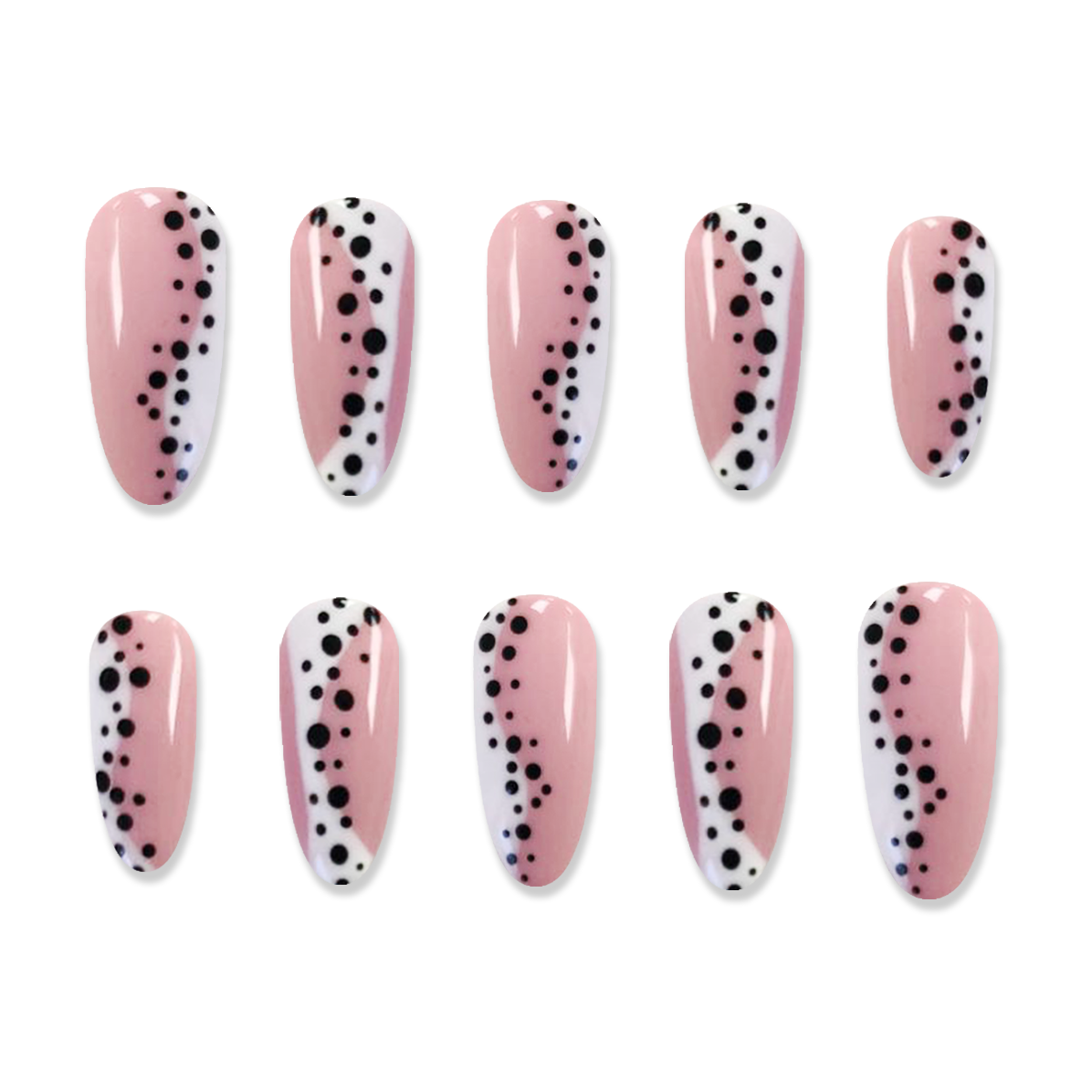 NAF! Hand-Painted Press On Nails