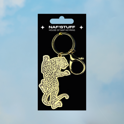 House of NAF! Leopard Keyring