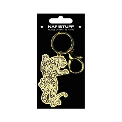 House of NAF! Leopard Keyring