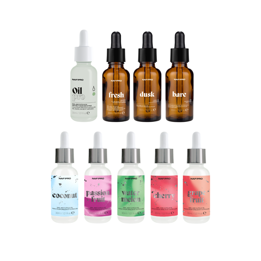 NAF! PRO 30ml Oil Dropper Pick & Mix Scented Nail & Cuticle Oil NAF! Stuff