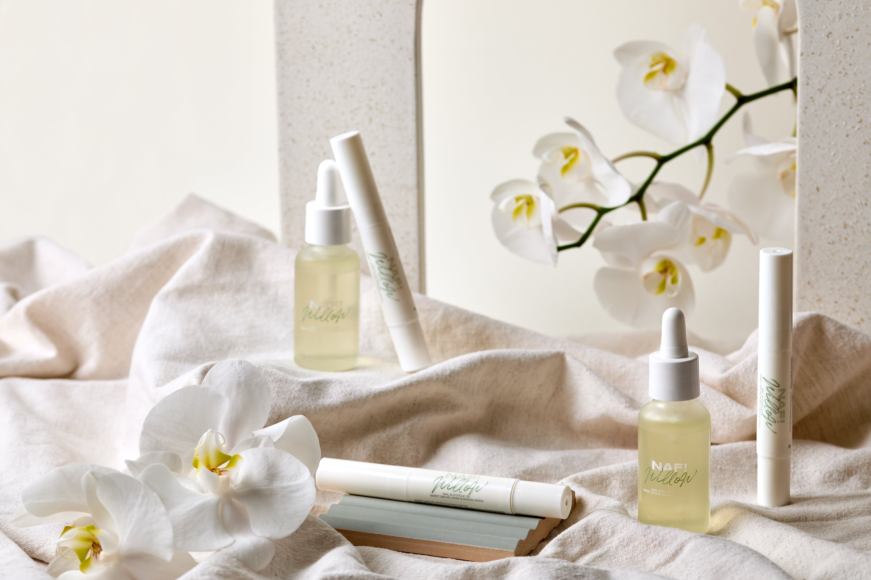 NAF! PRO x Willow Orchid Vanilla Sandalwood Scented Nail & Cuticle